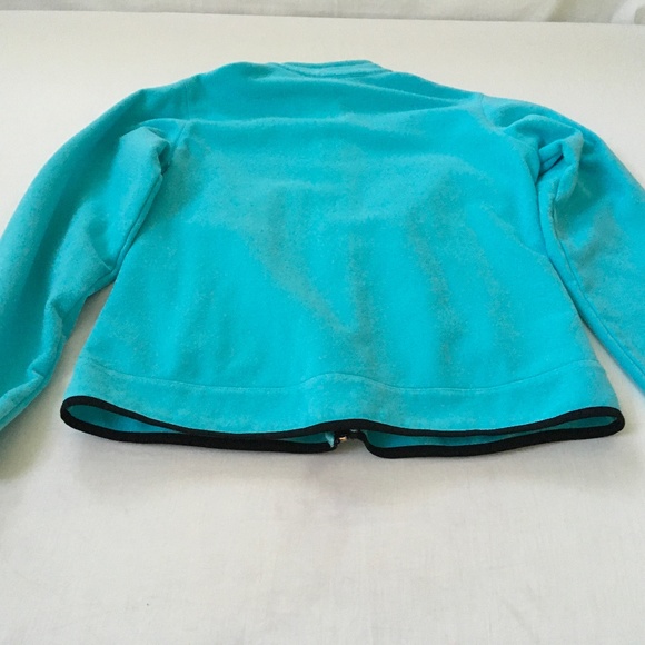 GEAR Luxe Fleece Full Zip Jacket Size Large Blue - Picture 9 of 15